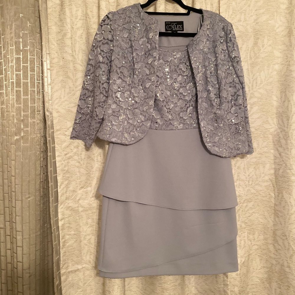 Beautiful periwinkle Evening Dress